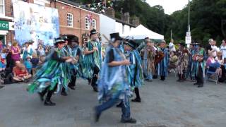 Bollin Morris dance quotCheshire Roundsquot [upl. by Inhsor]