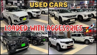 FULLY MODIFIED CARS😳🤑💸 loaded with accessories Loan 💸 facility available ON USED CARS🚀😉 [upl. by Areik977]