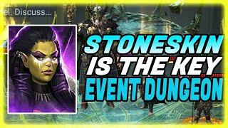 STONESKIN IS THE KEY TO FARM THE EVENT DUNGEON EASIER RAID SHADOW LEGENDS [upl. by Gawlas366]