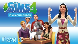 Die Sims 4 Gaumenfreuden  1  Neuer Start mit deinen Sims als Nachbarschaft HDLets Play [upl. by Whelan]