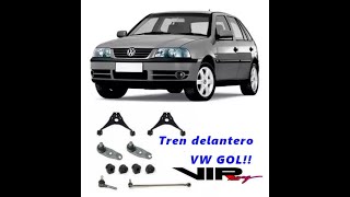 Tren delantero y palieres de VW GOL [upl. by Pansir801]