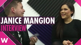 Janice Mangion “Kewkba”  Malta ESC 2017 INTERVIEW [upl. by Sullivan]