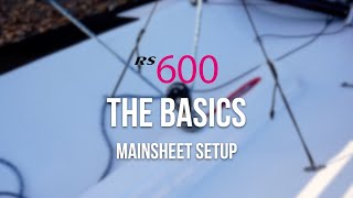 RS600 Basics  Mainsheet Setup [upl. by Naihtsirc]