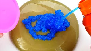 Guess The Slime Color  Slime Clay And Shaving Gel Mixing ASMR [upl. by Locke259]