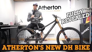 FINALLY Athertons New Downhill Bike Fully Revealed [upl. by Muhcon]