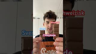 Svensk vs schweizisk chokolade 🍫 Hvad er bedst marabou vs favarger 2024 youtubeshorts [upl. by Elita]