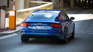 870HP Audi RS7 Performance w Milltek Exhaust  LOUD Accelerations [upl. by Bello585]