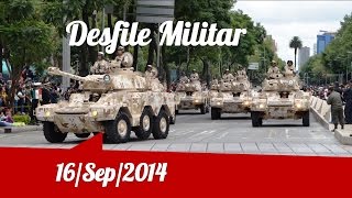 Desfile Militar 16 de Septiembre 2014 wwwedemxcom [upl. by Anada]