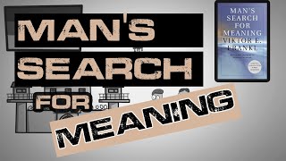 Mans Search for Meaning by Viktor Frankl animated Book Summary [upl. by Aicileb]