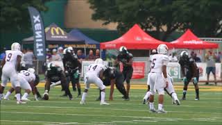 River Rouge 2020 LB Deshawn Walker Highlights vs Cass Tech [upl. by Calista]