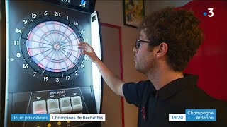 Rencontre avec des champions de fléchettes à Reims [upl. by Matusow]