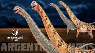 Its GIGANTIC Haolonggood 135 Argentinosaurus Review Two versions [upl. by Nagar]