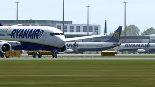 FSX  Spotting at London Stansted Airport [upl. by Artemisa]