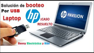 SOLUCIÓN de BOOTEO por memoria USB Laptop HP [upl. by Llewellyn]