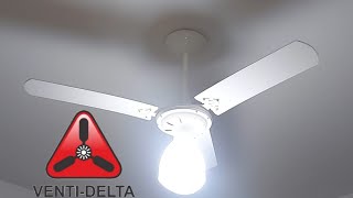 Ventilador de Teto Venti Delta New Delta Light [upl. by Bickart125]