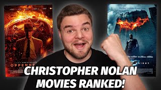 Top 10 Best Christopher Nolan Movies Ranked  Cinema Analysis [upl. by Euh]