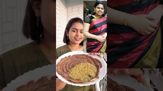 Ragi Dosa for WEIGHT LOSS weightloss whatieataday dietplan weightlossrecipe weightlossjourney [upl. by Elvah]