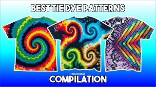 BEST Tie Dye Patterns Compilation  Tali at Kulay [upl. by Bopp]