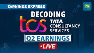 Live TCS Reports Q2 Earnings  TCS Q2 Results  Quarterly Performance  Earning Express [upl. by Goren]