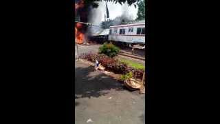 Tragedi Bintaro 9 Desember 2013 Kereta Api VS Truk BBM Pertamina [upl. by Engvall]