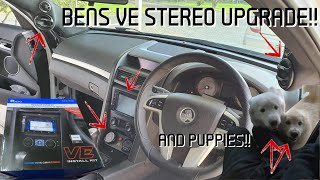 Bens VE SS Ute Stereo Upgrade Aerpro VE Facia Kit Unbox And Install [upl. by Matronna]