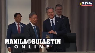 PH US ink historic 123 agreement in nuclear cooperation [upl. by Esidarap714]