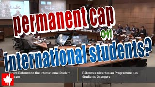 Permanent cap on international students due to a very fast drop in support of immigration [upl. by Singer5]