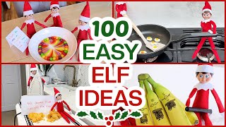 100 ELF ON THE SHELF IDEAS WHAT OUR ELF ON THE SHELF DID [upl. by Stouffer29]