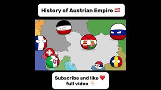 Countryballs  History of Austrian Empire countryballs polandball history austria 4 [upl. by Edora156]