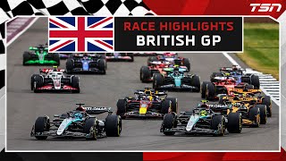 F1 RACE HIGHLIGHTS British Grand Prix [upl. by Arualana]