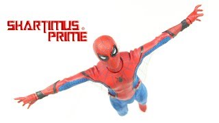 Mezco SpiderMan Homecoming ONE12 Collective Movie Action Figure Review [upl. by Asereht]