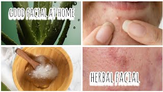 Aloe Vera facial at home  how to do aloe Vera facial for clear Glowing And spotless skin [upl. by Annekim433]