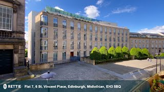 SCENEINVIDEO Flat 7 6 St Vincent Place Edinburgh Midlothian EH3 5BQ [upl. by Illona]