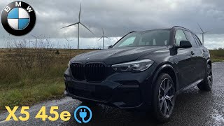 2023 BMW X5 45e Plugin Hybrid G05 Test Drive amp Review [upl. by Nosnibor]