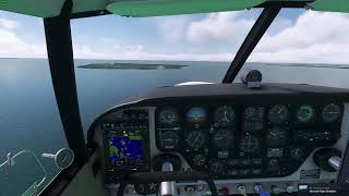 SAAKMGI Landing MSFS pilots view [upl. by Anhsirk]