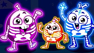 Three Little Ghosts 👻  More Halloween Cartoons for Kids by Pit amp Penny 🥑 [upl. by Lefkowitz]