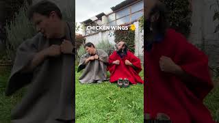 Gozamos de lo lindo Bailando Chicken Wings 🐥 humor carranga [upl. by Ihcehcu]