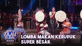 KERUPUK JUMBO Farel Lala amp Dara Lomba Makan Kerupuk Jumbo  ROAD TO KILAU RAYA SIDOARJO [upl. by Gallagher323]