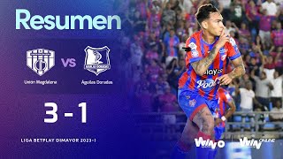 Unión Magdalena vs Águilas Doradas resumen y goles  Liga BetPlay Dimayor 2023I  Fecha 11 [upl. by Asenab]