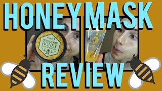 SkinfoodPapa Bombee HONEY MASKS dermatologists review 🍯🐝 [upl. by Nirol115]