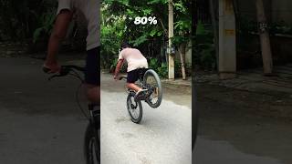 Rolling Stoppie  Cycle Stunt 🔥  Sikandarpuria Riderzz 😈  shorts [upl. by Terencio]