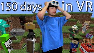 I Lived INSIDE Minecraft For 150 Days [upl. by Annuahs434]