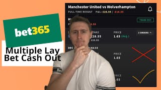 Bet365 2up Offer Matched Betting Multiple Lay Bet Cash Out Method [upl. by Yrome101]