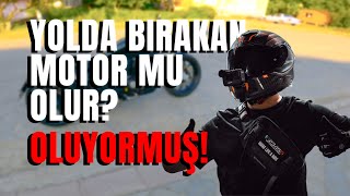 REGAL RAPTOR PİLDER İLE YOLDA KALDIM  Motovlog 27 [upl. by Harimas]