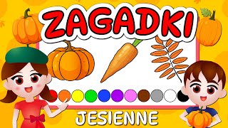 🍂☕ Kazio i JESIENNE ZAGADKI dla dzieci  Zadania i łamigłówki  Bajka dla dzieci ☕🍂 [upl. by Renrut]