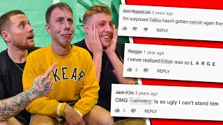 Reacting To Our HATE Comments personal [upl. by Ariay]