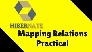 13 Hibernate Tutorial  Mapping Relations Practical [upl. by Derril]