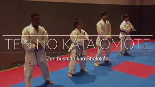 Ten no kata  omote  by ZEN BUSHIDO KAN SHOTOKAN [upl. by Doowyah]