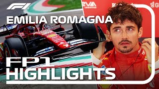 FP1 Highlights  2024 Emilia Romagna Grand Prix [upl. by Mun605]