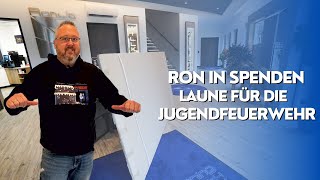 Ron in Spendenlaune  Überraschung für die Jugendfeuerwehr 🚒 [upl. by Lilias]